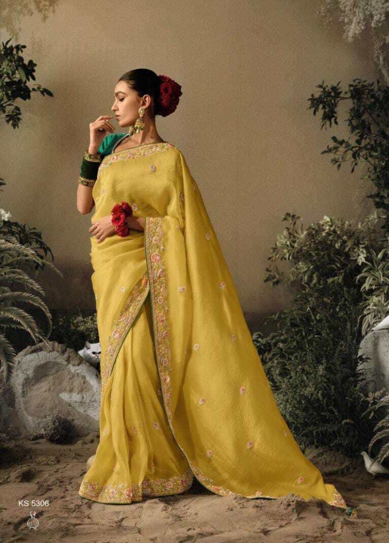 Traditional Soft Crape Silk With Heavy Border Saree