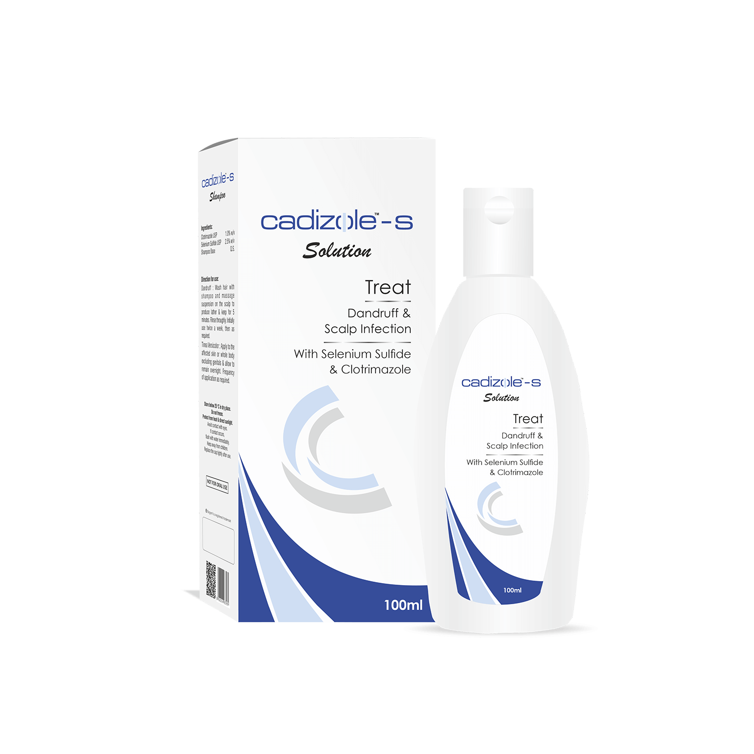 Cadizole-s Anti-dandruff Suspension - Selenium Sulfide Formula | Relieves Itching, Flaking, And Redness, Suitable For Female Users