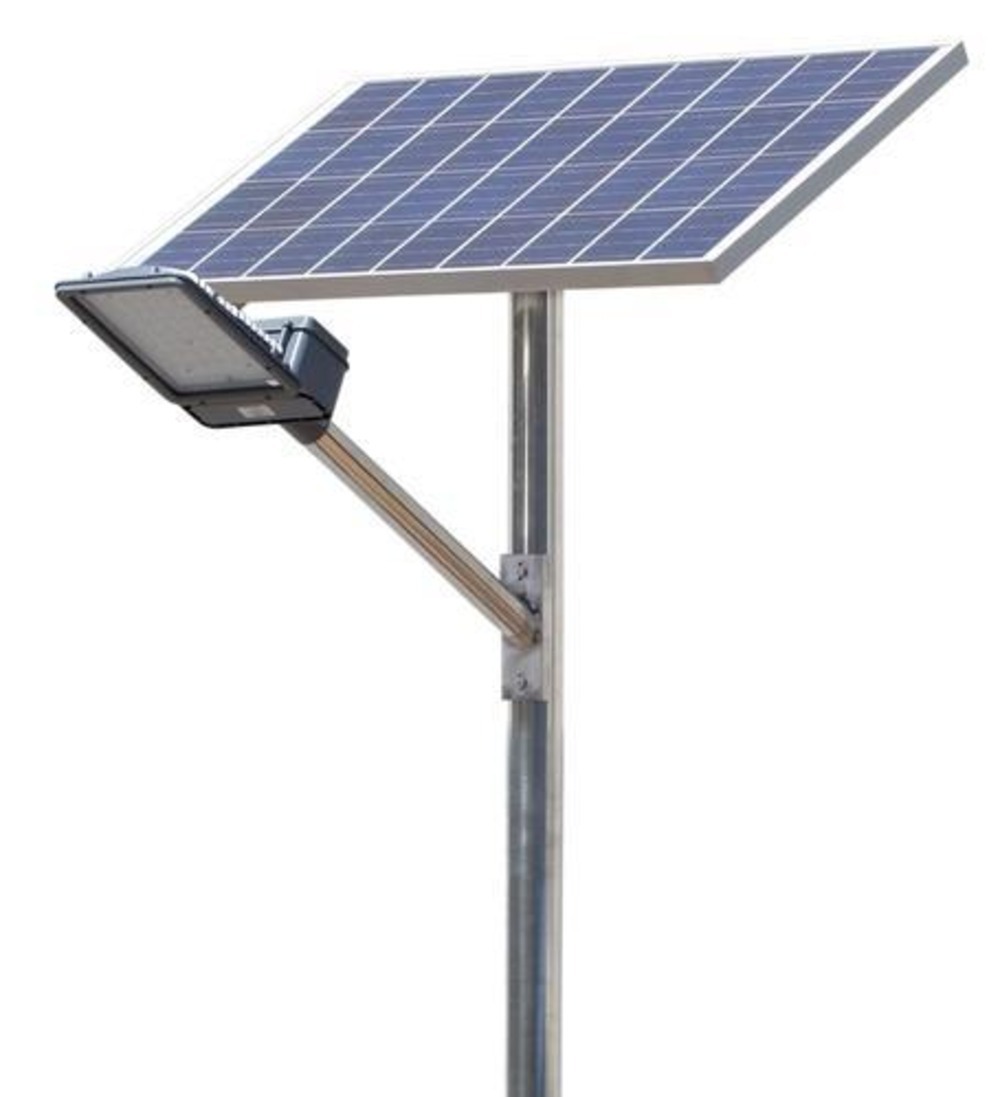 Solar Semi Integrated Street Light - Color: Multicolored