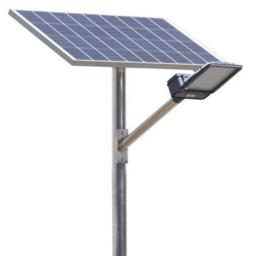 Solar Semi Integrated Street Light - Color: Multicolored