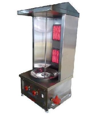 Chicken Shawarma Machine - Stainless Steel, 22 x 30 x 26 Inches | Durable Design, Fast Cooking, Efficient Heating, Easy Operation, Adjustable Height, Low Maintenance 