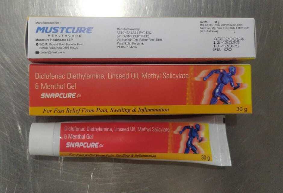 Snapcure Gel Keep At Cool And Dry Place