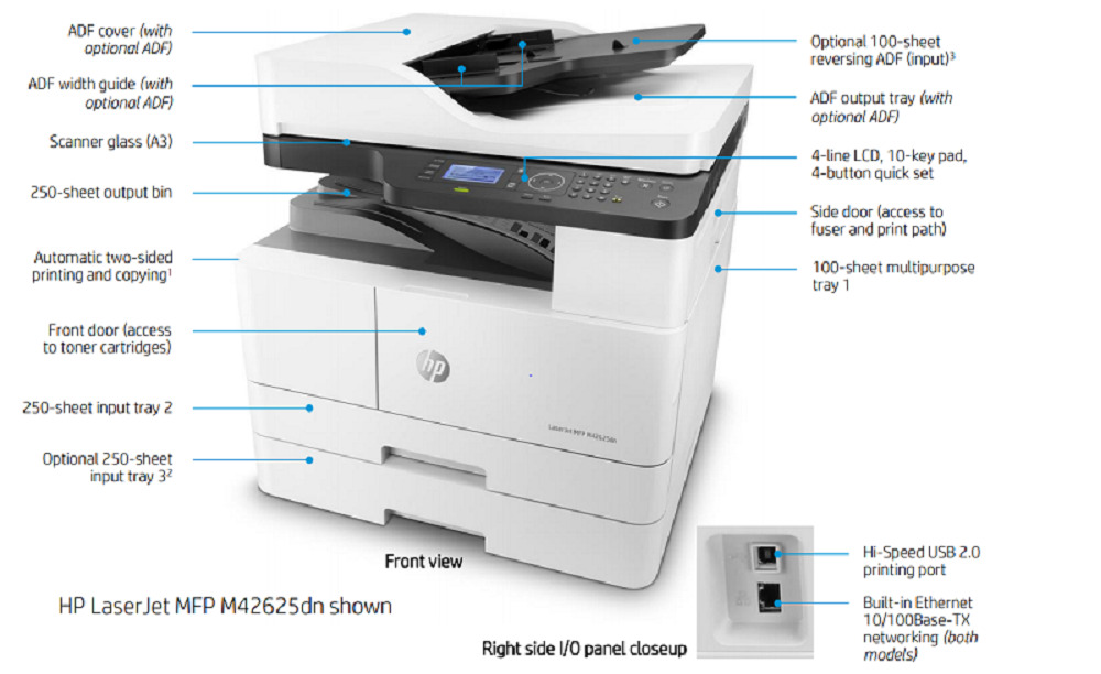 A3 Hp Photocopier Machine Size: Various