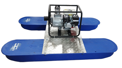 Stainless Steel Floating Pump In River