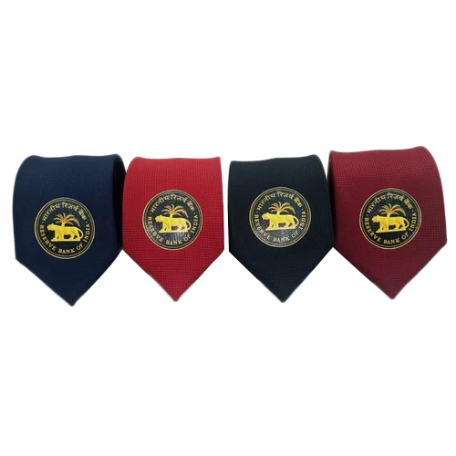 Plain Corporate Ties - Polyester Fabric, 58 Cm Length , Multicolor, Handwash Suitable, Neck Tie Style