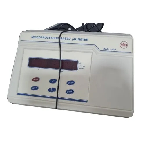 ESICO माइक्रोप्रोसेसर डिजिटल पीएच मीटर