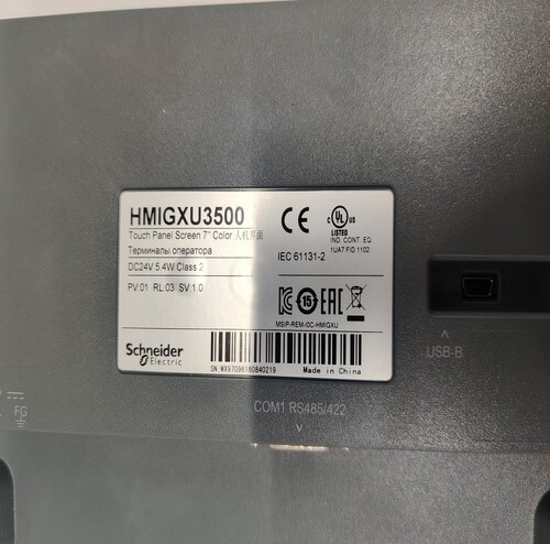 Schneider Electric Hmigxu3500 Operator Interface Touch Panel Screen