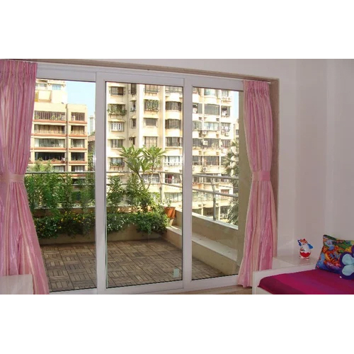 UPVC खोले जाने योग्य स्लाइडिंग डबल गेज़िंग विंडो