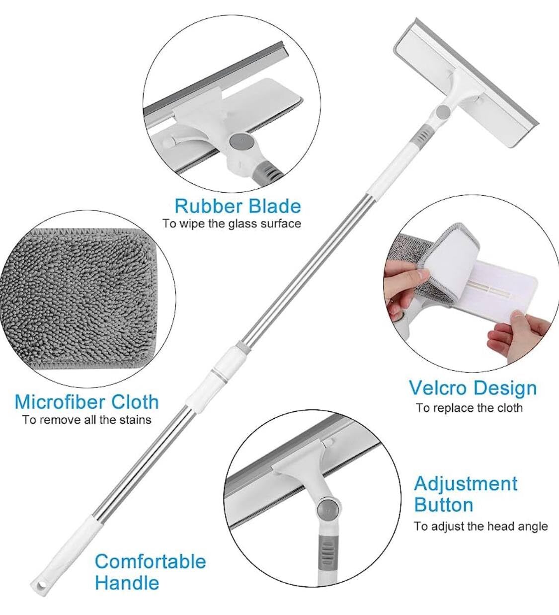 Adjustable Wiper Mop