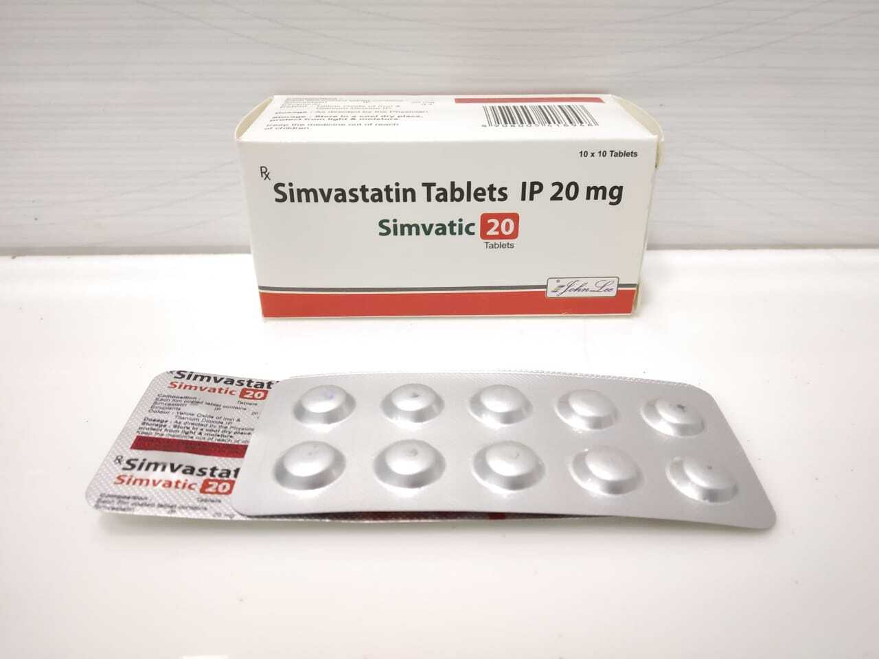Simvastatin Tablets - 10 Mg, 20 Mg, 40 Mg | Effective Cholesterol Management