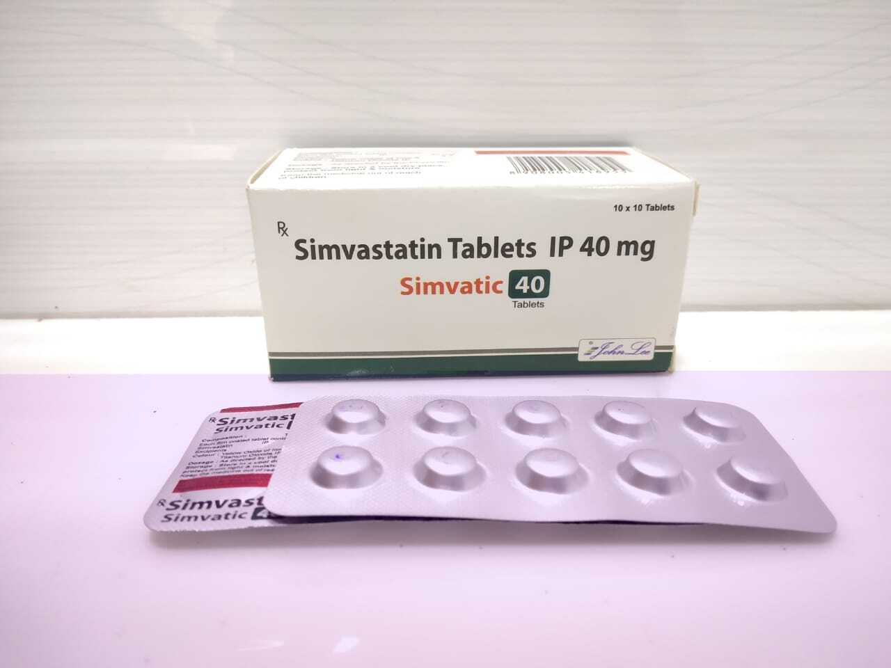 Simvastatin Tablets - 10 Mg, 20 Mg, 40 Mg | Effective Cholesterol Management