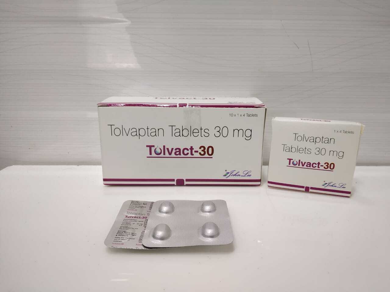 Tolvaptan Tablets - 15mg, 30mg | Active Ingredient: Tolvaptan, Oral Administration, Treats Hyponatremia And Slows Kidney Function Decline In Adpkd