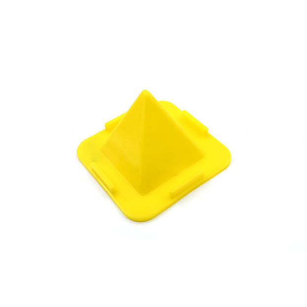 Virgin Mobile Accessories Universal Portable Four Sided Pyramid Shape Desktop Table Mobile Holder Stand