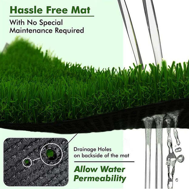 Artificial Grass For Balcony Or Doormat Soft And Durable Plastic Turf Carpet