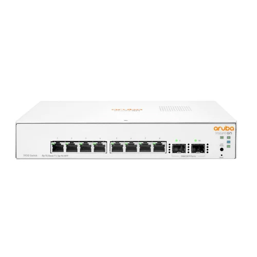 Aruba JL680A IOn 1930 8G 2SFP Switch एक उच्च गुणवत्ता वाला नेटवर्क स्विच है जो आपके नेटवर्क की प्रदर्शन क्षमता को बढ़ाने के लिए डिज़ाइन किया गया है। यह स्विच ईथरनेट संगति और मॉड्यूलर कनेक्टिविटी की सुविधाएँ प्रदान करता है, जिससे यह आपके व्यवसाय के डेटा ट्रैफिक प्रबंधन के लिए एक उत्कृष्ट समाधान बनता है।