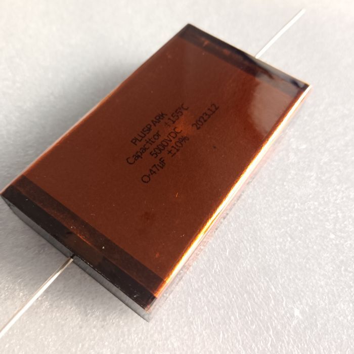 High Temperature Mica Paper Capacitor - 5000v 0.47uf | -65c To +175c Operating Range, Non-inductive Design, Axial Wire Leads