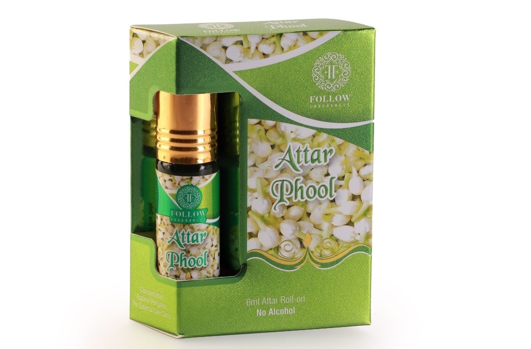 Girnar Attar 9ml - Color: White