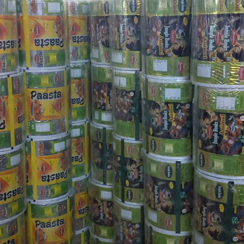 प्रिंटेड और लेमिनेटेड लचीले रोल