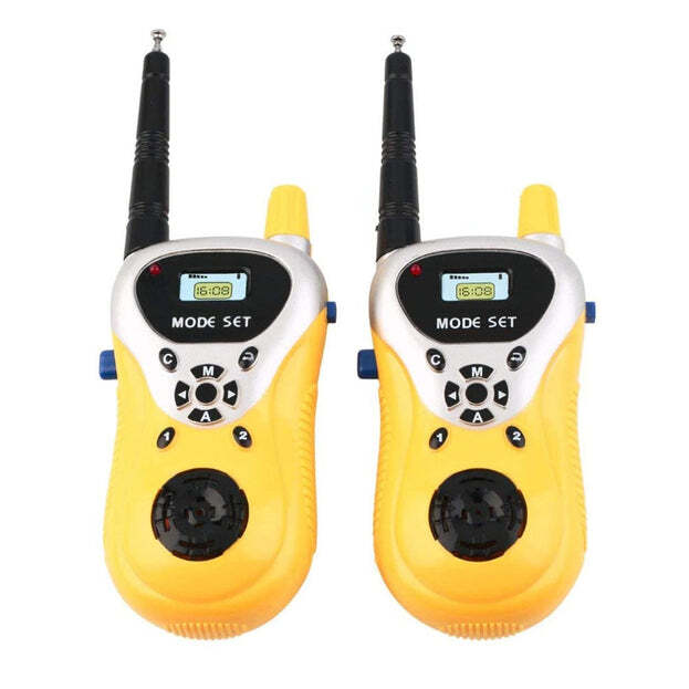 Walkie Talkie Toys For Kids 2 Way Radio Toy For 3-12 - 100 Meter Communication Range | Ergonomic Design, Crystal Clear Sound, Portable And Clip-on