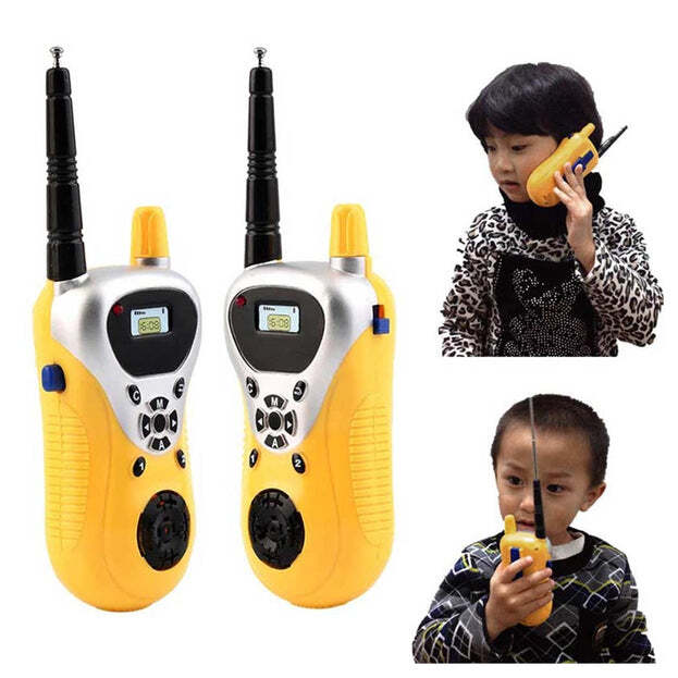 Walkie Talkie Toys For Kids 2 Way Radio Toy For 3-12 - 100 Meter Communication Range | Ergonomic Design, Crystal Clear Sound, Portable And Clip-on