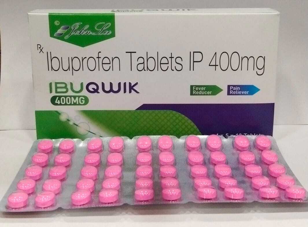 Ibuprofen Tablets - 200 Mg & 400 Mg Usp | Pain Relief, Fever Reducer