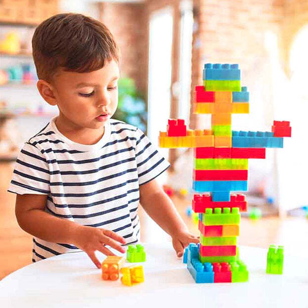 Blocks For Kids House Construction Building