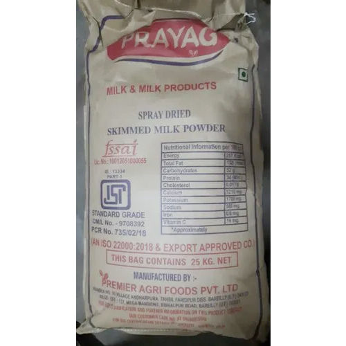 Original 25kg Prayag Skimmed Milk Powder