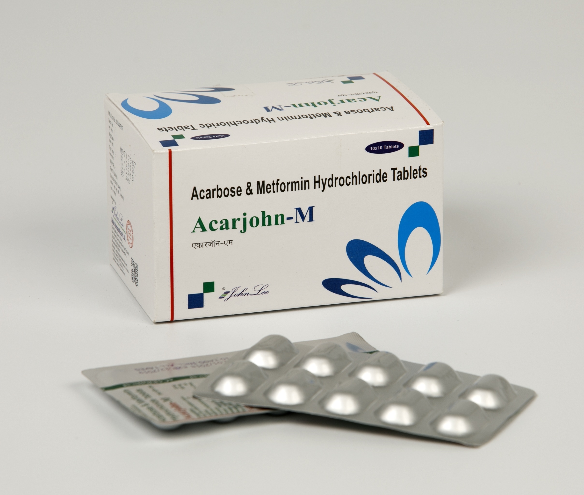 Acarbose Tablets - 25 Mg & 50 Mg Strengths Metformin Hcl 500 Mg Combination