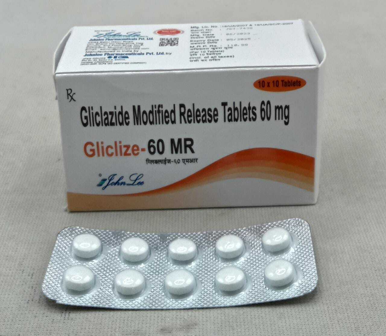 Gliclazide Tablets - Modified Release Ip 30 Mg, 40 Mg, 60 Mg, 80 Mg & Metformin Hcl 500 Mg, Comprehensive Diabetes Management Solution