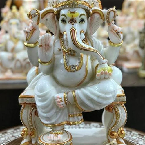 Marble Ganesh Ji Statue