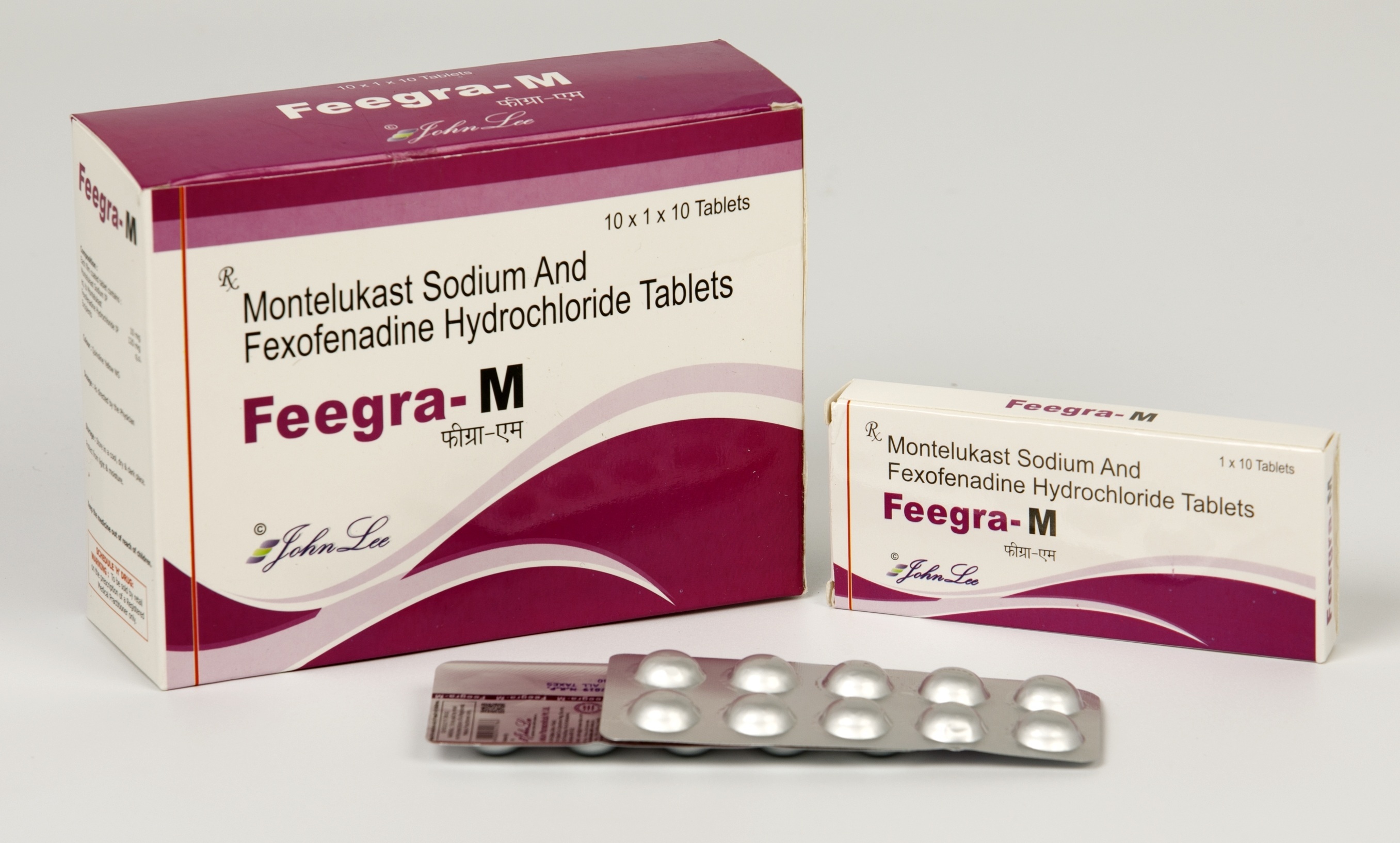 Fexofenadine Hydrochloride Tablets - 120 Mg, 180 Mg, And Montelukast Sodium 10 Mg | Advanced Allergy Relief Combinations