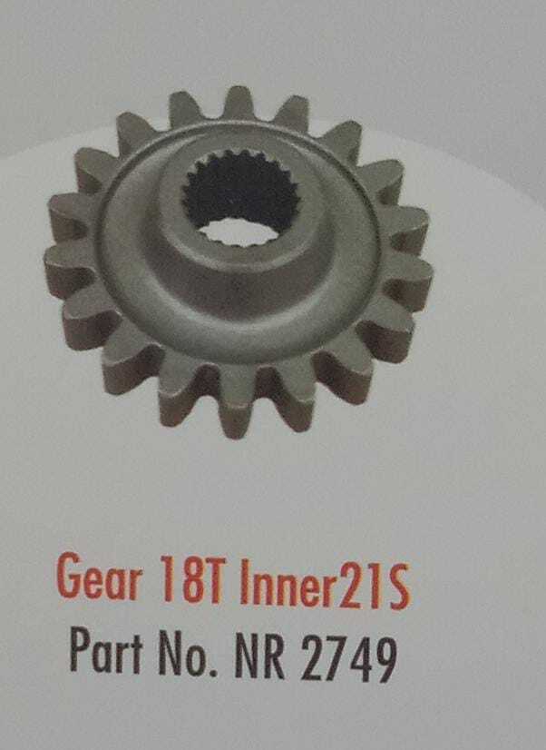 Side Gear Suitable For Mahindra Mini - Color: Silver