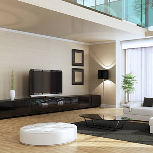 Wooden Tv Unit - High-quality Wood, Indoor Use Only | Modern Indian Style, Eco-friendly, Warranty Included