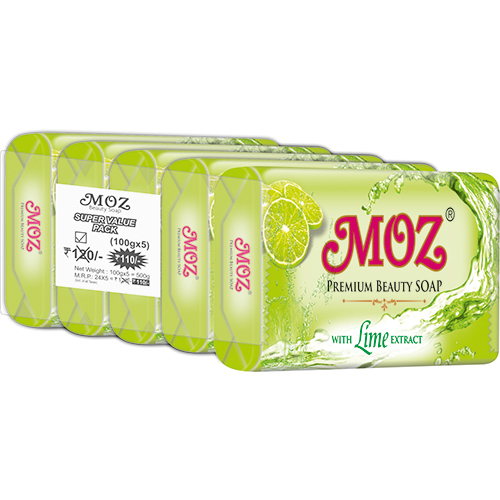 High Quality Moz Bath Soap Lime 100 Gm