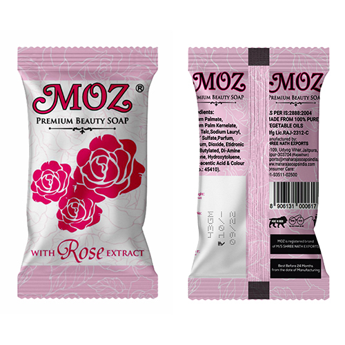 Moz Bath Soap Rose 43 Gm - Feature: High Quality