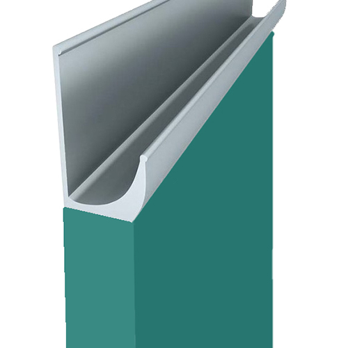 Aluminum Profile Handle - High-quality Aluminum, Standard Size, Sleek White Color | Durable Stainless Steel Screen Netting For Industrial Applications