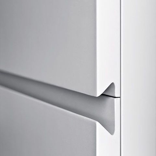 Aluminum Profile Handle - High-quality Aluminum, Standard Size, Sleek White Color | Durable Stainless Steel Screen Netting For Industrial Applications