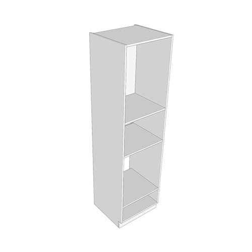 White Vertical Kitchen Cabinet
