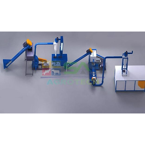 Pet Food Plant - Mild Steel, 220/240 Volt, Blue | PLC Control System, Computerized, Automatic Grade, Warranty Included