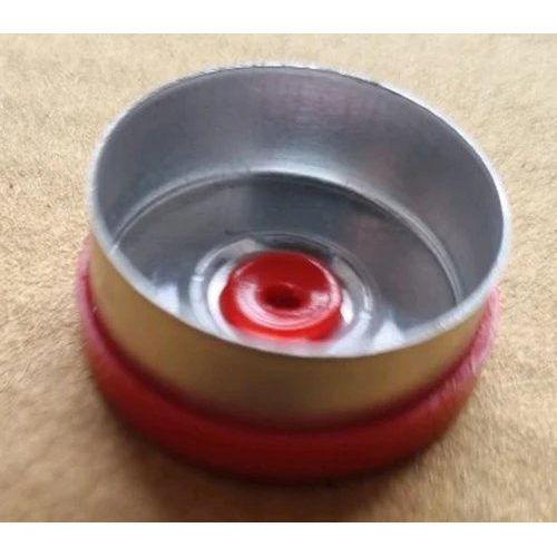 Red Flip Off Seal Cap - 20mm Size | Ideal For Pharma Industry Use, Secure Closure Solution
