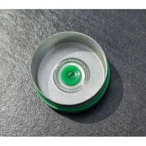 20mm Green Flip Off Seal Cap - Size: 20 Mm