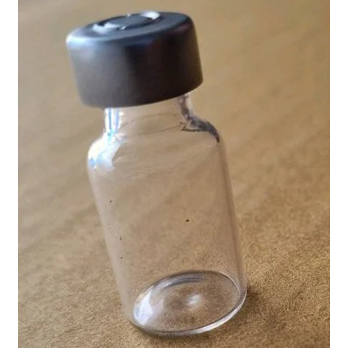 Silver Tear Off Glass Vials - Color: Silver(cap)