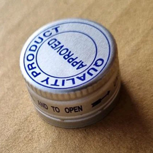 Silver 25mm Printed Ropp Cap