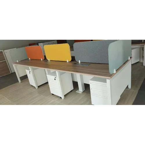 Multicolor Modular Office Workstation