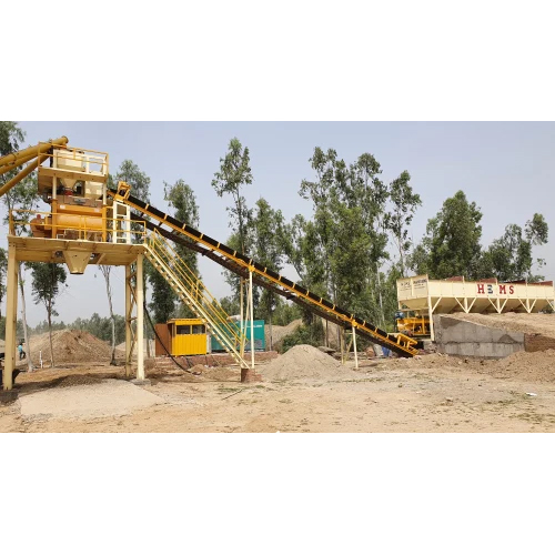 Twin Shaft Concrete Batching Plant - Feature: High Efficiency