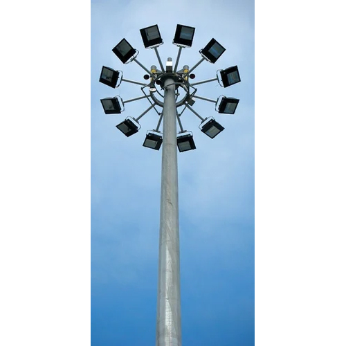 Cool White Highmast Light Pole