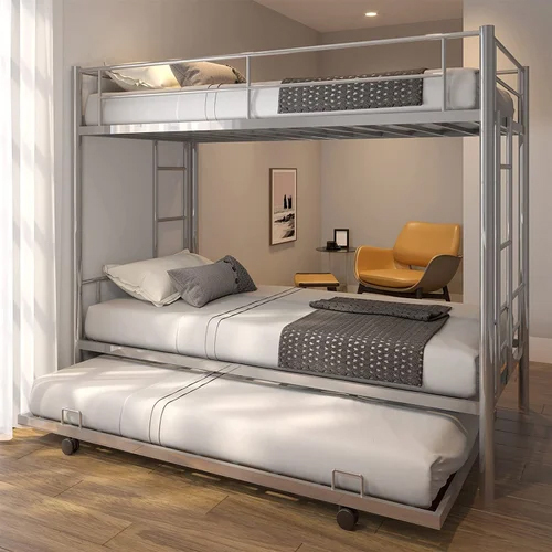 Metal Bunk Bed Indoor Furniture