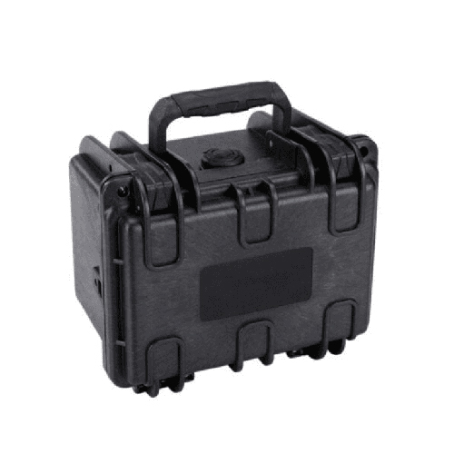 EW1914 EW Series Waterproof Cases - Polypropylene, 219x185x154 mm, Black | Button Closure, For Defence, Industrial & Commercial Use