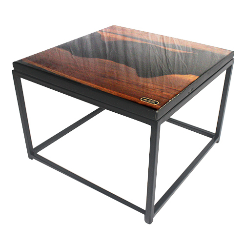 Epoxy Resin Coffee Table - Finish: Polished