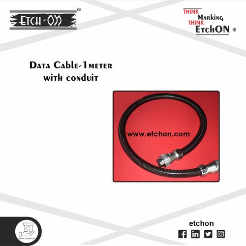 Data Cable 1 Meter With Conduit - Color: Multicolor